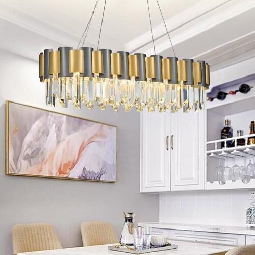 New crystal chandelier decorative light creative luxury home lighting lustre cristal LED chandelier