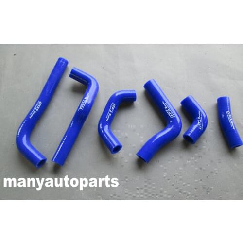 Blue silicone radiator coolant hose kit for HONDA CRF450R CRF 450 R 2002 2003 2004