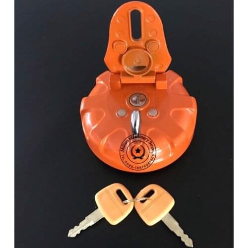 For Hitachi excavator diesel tank cover Hitachi EX60/70/75/EX120-5/EX200-5 high quality digging diesel fuel tank cap