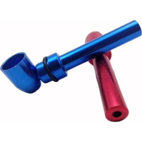 1 Pc Beautifully Mini Smok Metal Pipes Creative Smoking Pipe Herb Tobacco Pipe Gift Grinder Lighters & Smoking Accessories