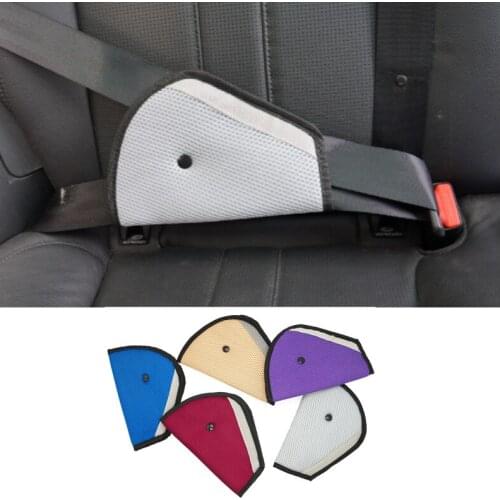 Car Child Seat Belt Shoulder Pads, Net-shaped Adjustment Fixator To Protect Childrens Products, Seat Belt Protective Cover