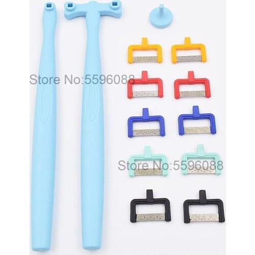 Disposable Dental Orthodontic Interproximal Enamel Polishing Tool Tooth Enamel Reducted Teeth Whitening Material Oral Care