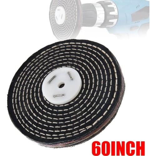 6 Inch Wheel Diameter Metal Polishing Buffing Wheel Cloth Polishing Mop wheel Pad For Power Drill Buffing Grinder