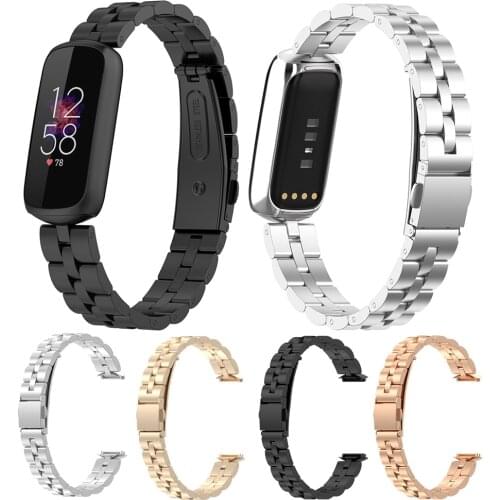 Essidi 2021 Stainless Steel Watch Strap For Fitbit Luxe Wrist Band Correa For Fitbit Luxe Bracelet Loop