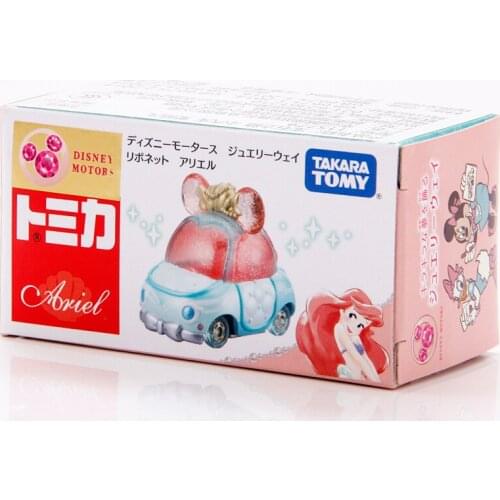 S10 Takara Tomy Tomica Disney Motors Jewelry Way Princess Ariel Vehicle Toy Car New
