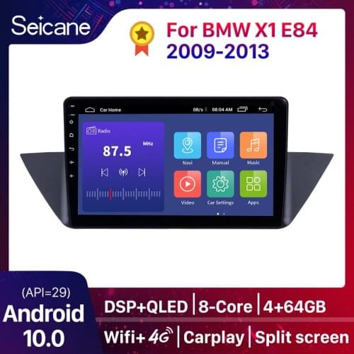 Seicane for BMW X1 E84 2009 2010 2013 Android 9.1 10.1 Inch ROM 16GB Car GPS Navigation Radio Multimedia Player support TPMS 3G