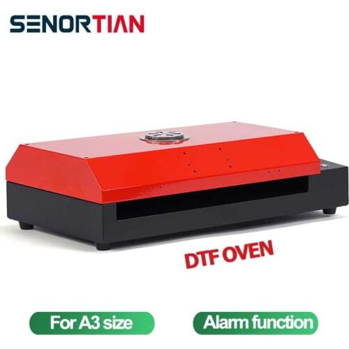SENORTIAN DTF Printer Oven Professional Hot Dryer A3 Film Size Heater Oven Heating Pads With Temperature Control Alarm Function