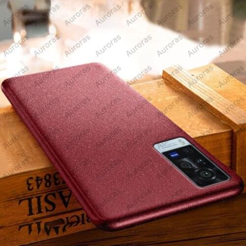 Auroras Silicone Soft Mate Case For VIVO X60 Full Protective Cover For vivo X60 Pro Case Shockproof Phone Cover