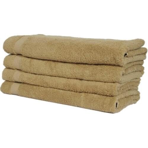 Tardan Elegant 4'lü Bath Towel Light Brown