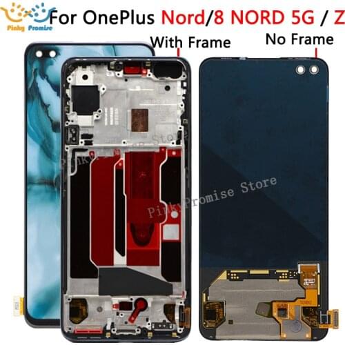 6.44" For OnePlus Nord LCD Display ScreenTouch Panel Digitizer Replacement Part For Oneplus Nord AC2001 AC2003 LCD Repair
