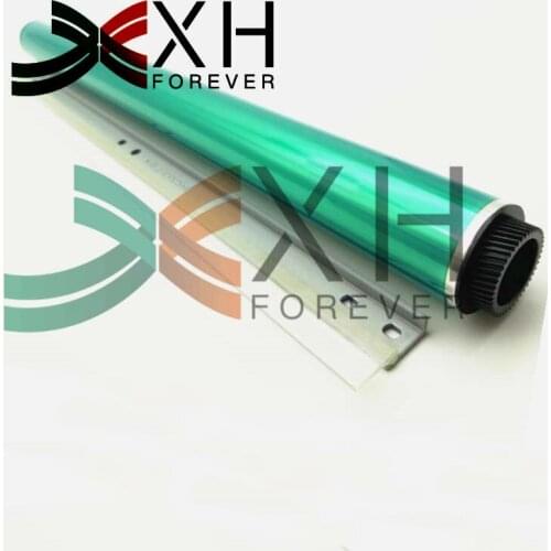 4Set. OPC Drum and Drum cleaning blade for Konica Minolta bizhub BH C220 C224 C280 C284 C360 C364 C454 C554 C7728 C7722