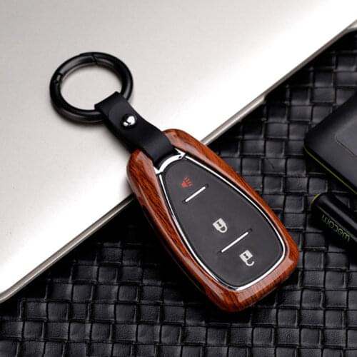 Alloy Car Key Case For Chevrolet Malibu Camaro Cruze Traverse Spark Sonic Volt Bolt 2017 2018 Keychain Remote Fob Protect Cover