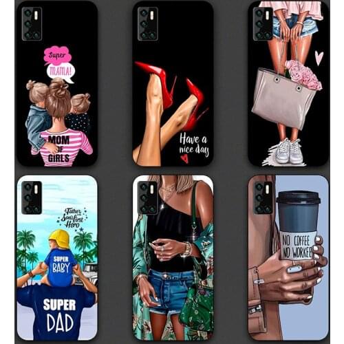 For Cubot P40 Case 6.2'' Cool Pattern Soft TPU Silicone Phone Cases For Cubot P40 P 40 Protective Back Cover For CubotP40 2020