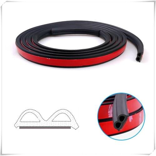 Car Door Seal Strip Rubber Noise Insulation Weatherstrip for Renault Kwid Espace Kangoo Alaskan Trezor Fluence Alpine