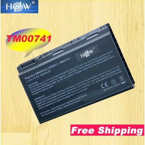 HSW Free shipping Notebook battery laptop battery FOR ACER Extensa 5210, 5220, 5620, 5720, GRAPE34, TM00741