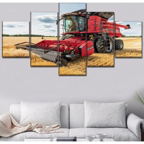 Artwork Poster HD Prints 5 Pieces Home Decoration Car Wall Art Traffic Modular Pictures For Living Room Bedroom Canvas Painting