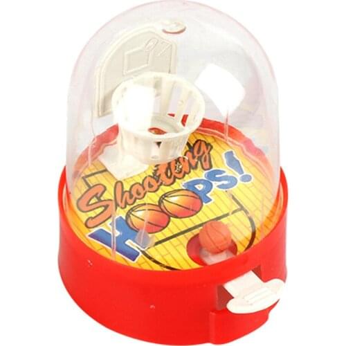 Pitching Game Machine Mini Finger Basketball Shooting Game Machine Boy Girl Educational Toys Adult Decompression(Random Color)