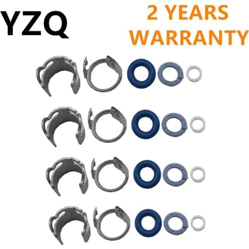 4Set Fuel Injector O-Ring Repair Kit For Audi A6L C6 2.0T VW Jetta Passat 06D 998 907 06D998907