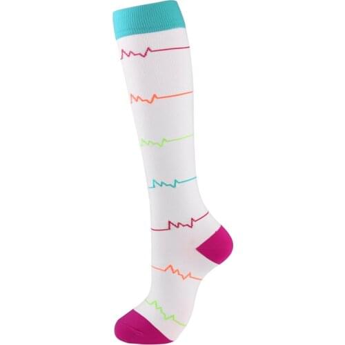 Compression Socks Men Women Knee High Stockings Medical Athletic Nursing Socks Fit Nurses, Pregnancy, Recovery, Varicose Veins