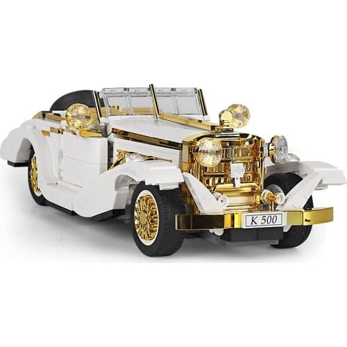 IN STOCK MOULDKING 10003 868Pcs The MOC K500 Vintage Car Building Blocks Assembly Bricks Car Model Kids DIY Toys Christmas Gifts