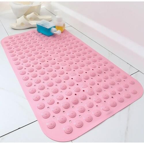 New Safety Shower Bath Mat Massage Pad Bathroom Mat Suction Cup Carpet Non-slip Bath Mats Bathroom Mat Non-slip Bath Mat