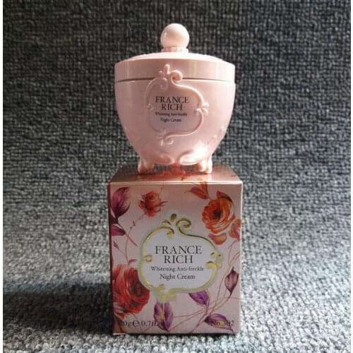 France Rich Moisturizing Whitening anti Freckle Night Cream Face Care