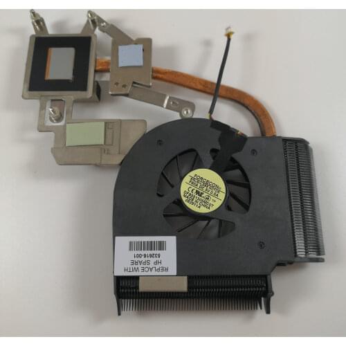 New Original For HP DV6 DV6-1100 DV6-1200 DV6-2000 Heatsink Cooling Fan 535441-001 535442-001 532616-001 532617-001 AMD Module