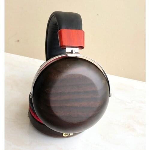 40mm 50MM 53mm headphone shell headset shell wood shell (without driver and cable)