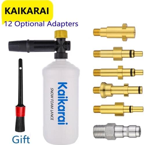 For AR Black & Decker/Huter/Karcher /M22/Sthil/Pressure Washer Foam Sprayer Gun For Foam Adapter For Generator Cannon Nozzle