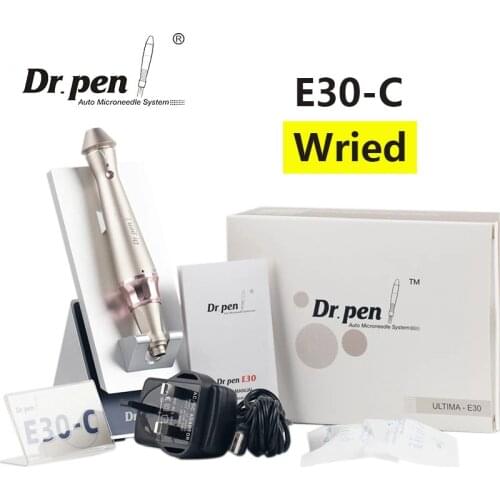 Dr.pen E30 Microneedling derma pen - wired auto derma pen - skin care dermapen profesional micro needle machine - dr pen