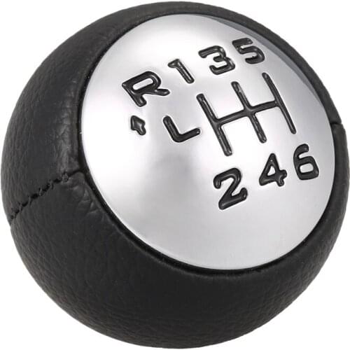 6-Speed Manual Transmission Gear Stick Shift Knob Head Lever Adapter for Peugeot 307 308 3008 407 5008 807 Citroen C3 C4 C8