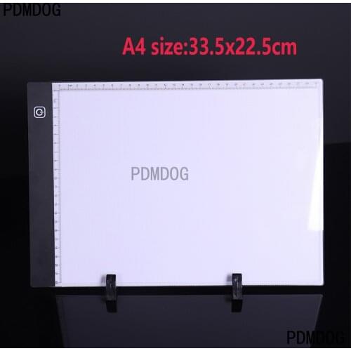 Ultra-thinA4 LED diamond painting lamp cushion with scale diamond painting accessory set (40 grid)