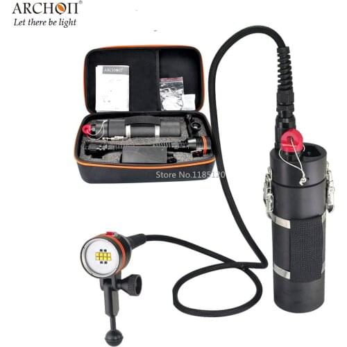 ARCHON DH160 WH166 Diving Spotlight 8* CREE XM-L2 U2 max 5500 lumen Underwater 150 meter waterproof dive light