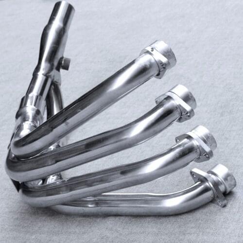 Motorcycle Full System Exhaust Header Link Pipe For YZF R6 YZF-R6 2006-2016 New Modified Muffler Pipe Front Header Pipe Tube
