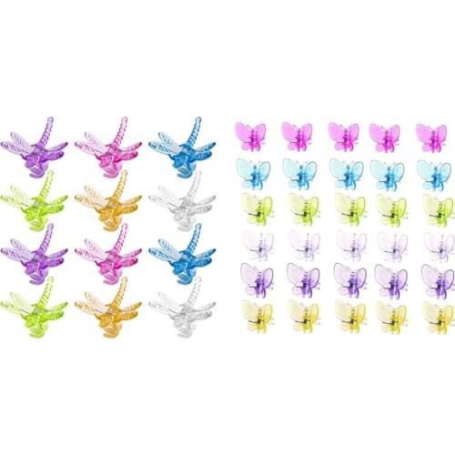 90 Pcs Butterfly Plant Clips Vine Clips Plant Clips For Support Flower Orchid Vine, 60 Pcs 3.8X3.6Cm & 30 Pcs 3X3.8Cm