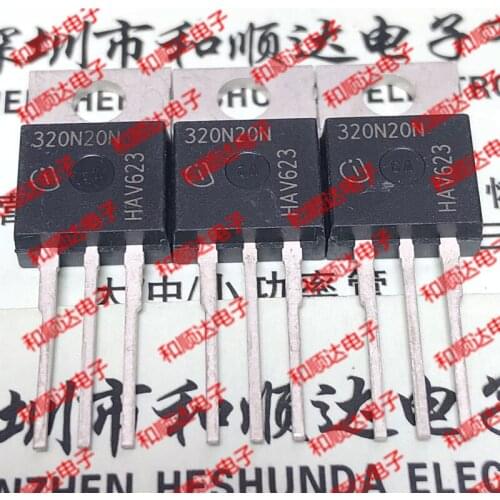 10pcs/lot IPP320N20N3G 320N20N New Spot TO-220 Quality Assurance