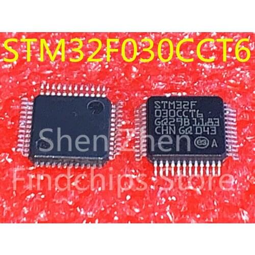 100% New&Original In Stock STM32F030CCT6 LQFP48