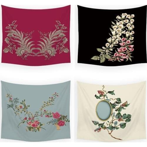 Flower leaves Room decor Wall tapestry cute room decor Decoration for bedroom room decoration aesthetic room decor wall tapestry