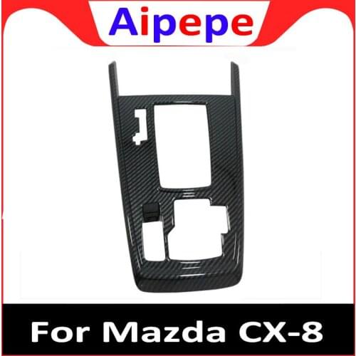 For Mazda CX-8 CX 8 CX8 2017 2018 ABS Car Gear Shift Panel Cover Center Control Gear Shifter Frame Trim Protector Car Accessory