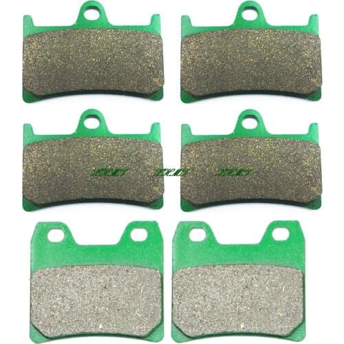 For YAMAHA 1000 FZS FAZER 2001 - 2005 Disc Brake Pads Pill Front Rear 2004 2003 2002