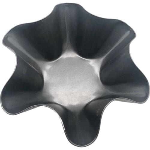 4Pcs Six-Petal Flower Shape Cake Mold Taco Pot Salad Bowl Tortilla Pan For Cookies Pastry Cake Salad Hold