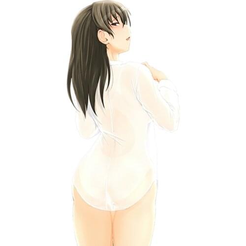 Cute Sexy Girl Car Sticker Amagami SS Tsukahara Hibiki Anime JDM Window Decal Car Styling Accessories