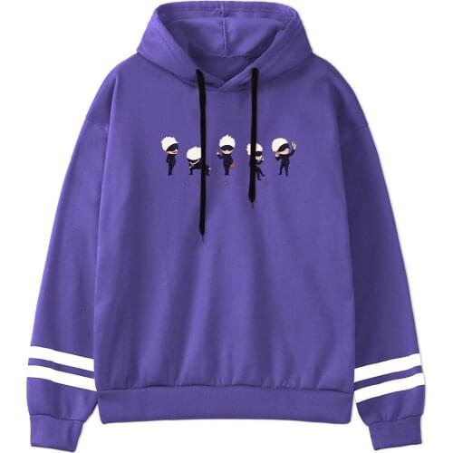 2020 Winter Hot Hoody Japan Anime Jujutsu Kaisen Print Man Hoodies Fashion Harajuku Men Sweatshirt Hip Hop Korean Mens Pullover