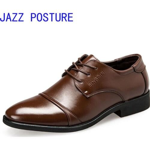 New casual shoes Mens laced pointed business mens model shoes Mens wedding shoes Large size mens shoes Size 39-48 q323