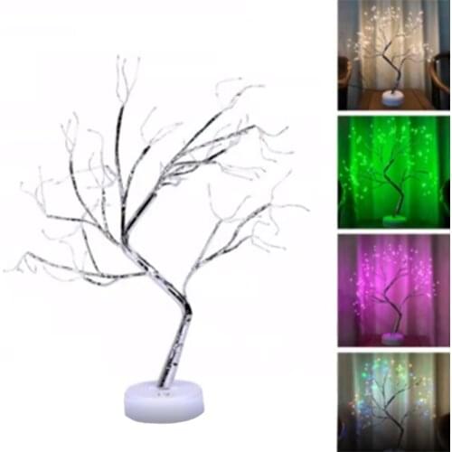 108 LEDS Night Light Bonsai Tree Light Gypsophila Lights Home Party Wedding Christmas Indoor Decoration Night Light