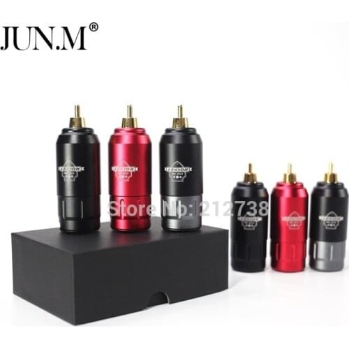 Newst Tattoo Mini Wireless Power Grey For Tattoo Rotary Machine Pen RCA Connection Tattoo Power Supply Free Shipping