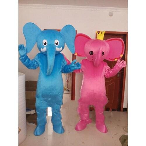 Novelty Style Custom Cartoon Costume Elephant Mascot Anime Cosplay Perfect Birthday Gift Free Shipping Hot Sale Furry Costumes