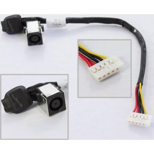 DC Power Jack with cable For Dell Vostro 1310 1320 CN-DC301004500 laptop DC-IN Flex Cable