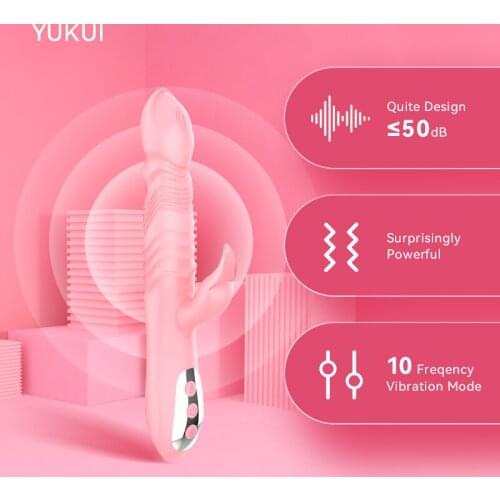 Vibrators For Women Dildos Adult Products Sex Toys For Ladies Vibrators Silicone Material Smart Heating 12 Vibration Frequencies