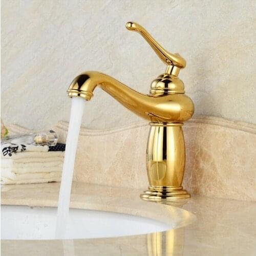 Vidric Basin Faucet Black Brass Lamp Shape Bathroom Sink Faucet Single Handle Hole Deck Vintage Wash Faucet Hot Cold Mixer Tap C